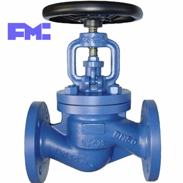 鑄鋼法蘭波紋管截止閥 WJ41H-16C