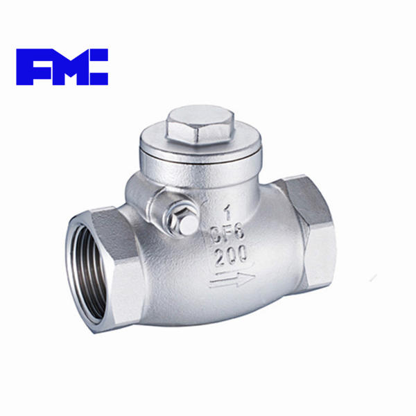 不(bù)鏽鋼絲口卧式止回閥