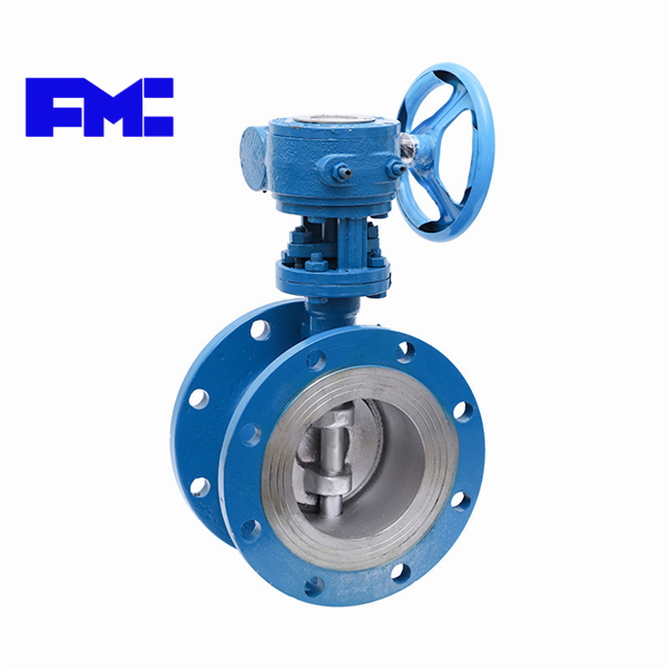 D343H-1625C鑄鋼三偏心渦輪硬密封法蘭蝶閥