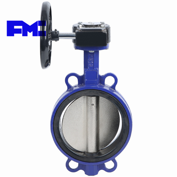 D371X-16鑄鐵(tiě)軟密封渦輪對(duì)夾蝶閥