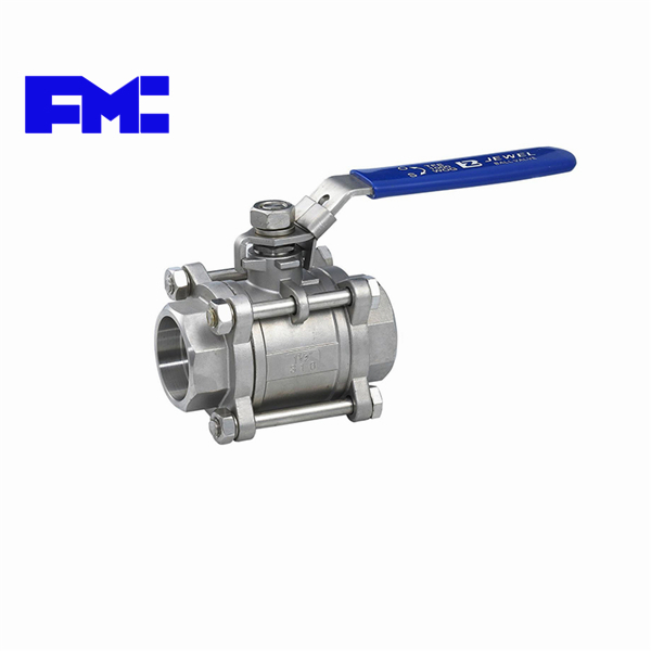 不(bù)鏽鋼三片式內(nèi)螺紋球閥